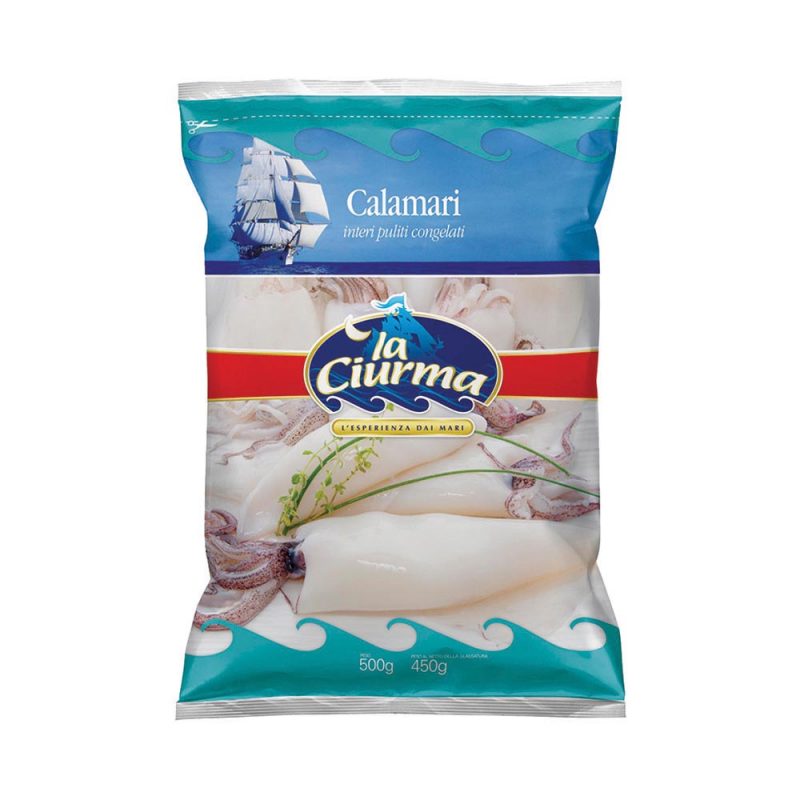 La Ciurma Whole Squid 450g